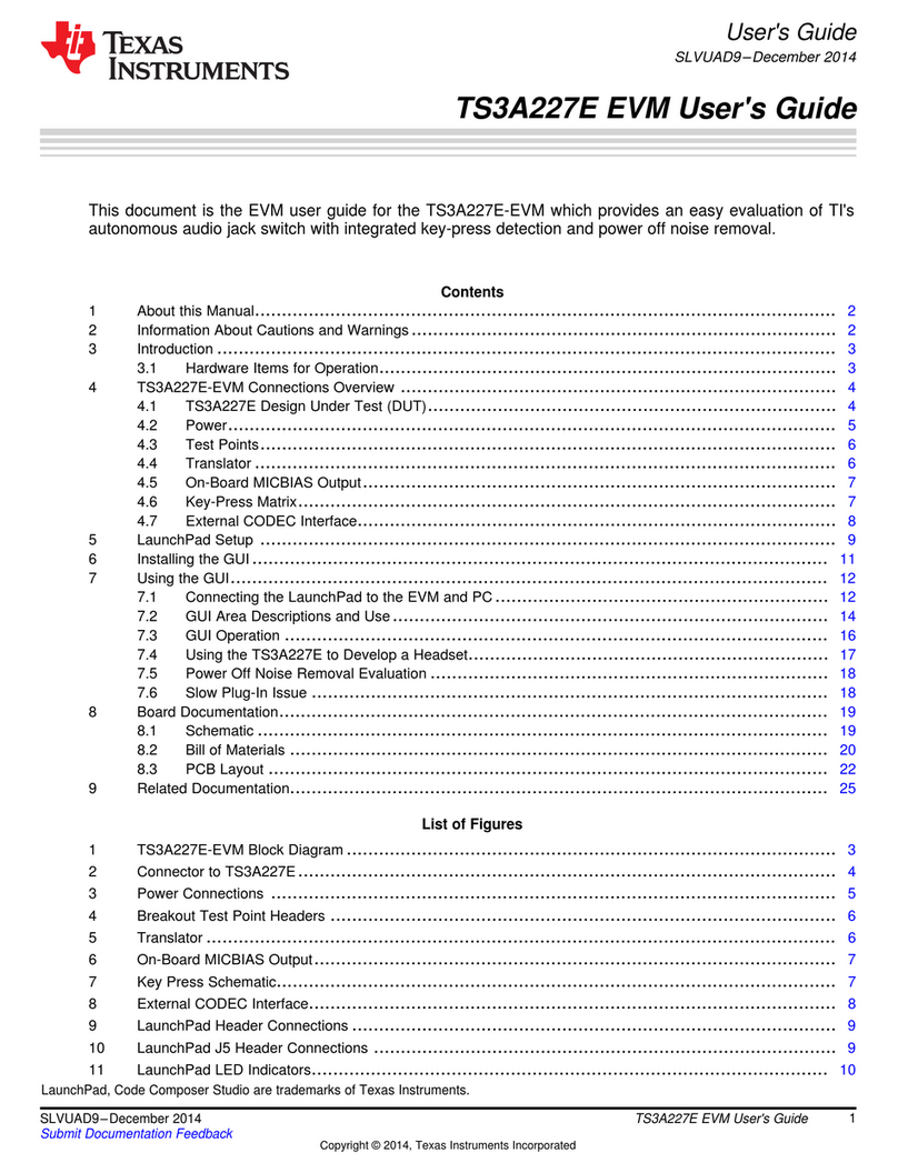 Texas Instruments TS3A227E User manual