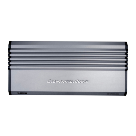 Lightning Audio LA-600M User manual Lightning Audio LA-600M User manual