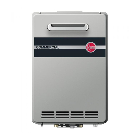 Rheem RTGH-C95XLP User manual