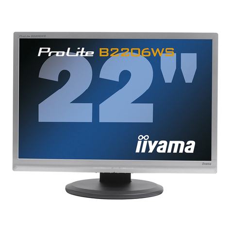 Iiyama ProLite B2206WS-1 User manual