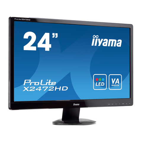 Iiyama ProLite X2472HD-1 User manual