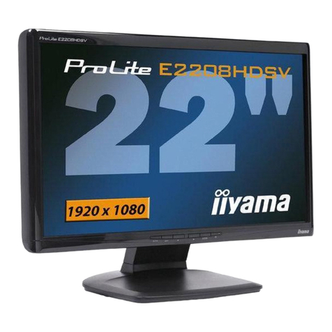 Iiyama ProLite E2208HDSV User manual