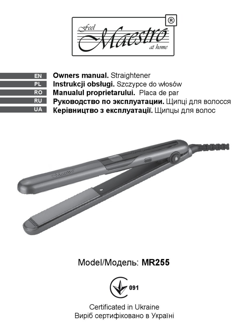 Maestro MR255 owner's manual