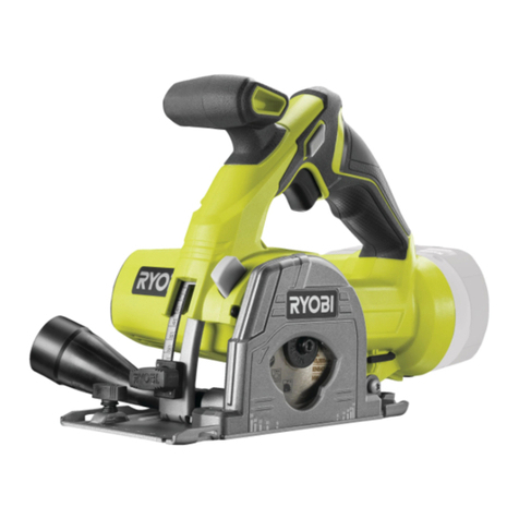 Ryobi R18MMS-0 User manual