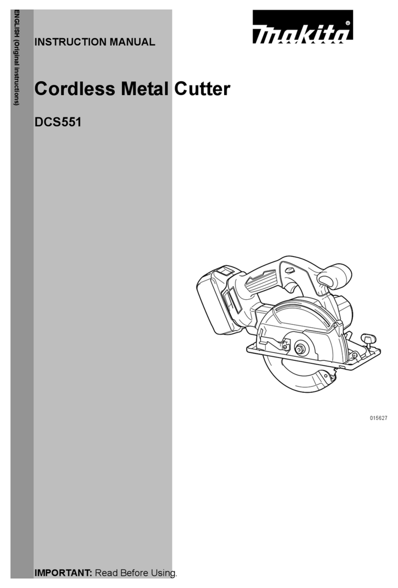 Makita DCS551RMJ instruction manual