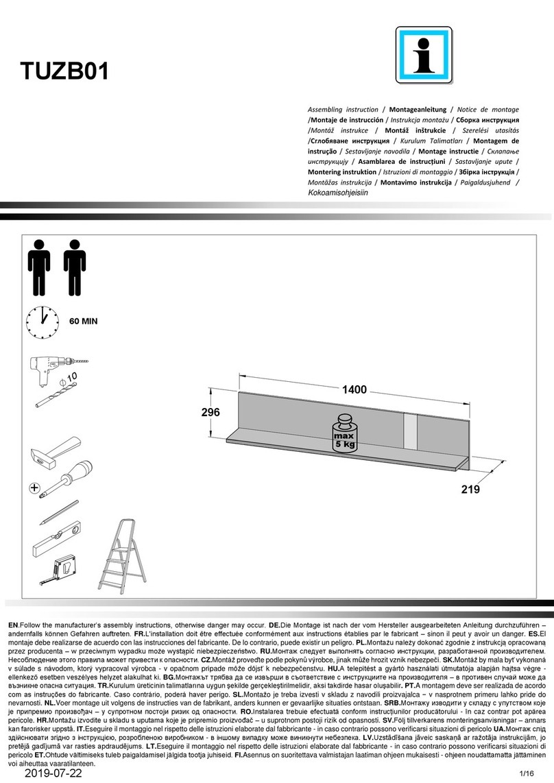 Emmezeta TUZB01 Assembling Instruction