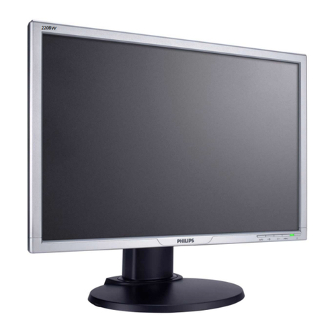 Philips 220BW8 User manual
