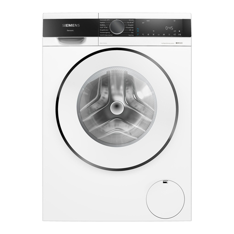 Siemens WG56G2MIDN User manual