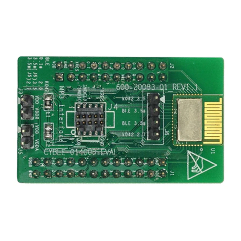 Infineon Cypress CYBLE-014008-00 User manual