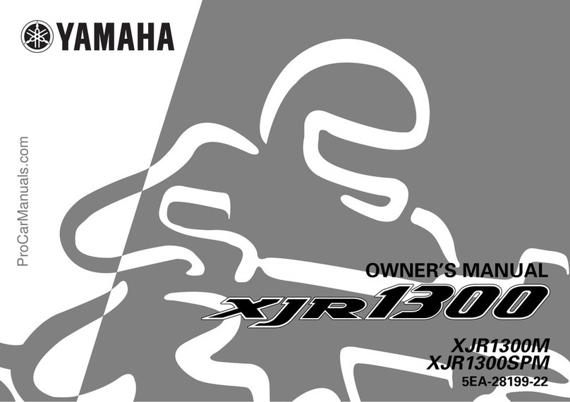 Yamaha XJR1300M User manual