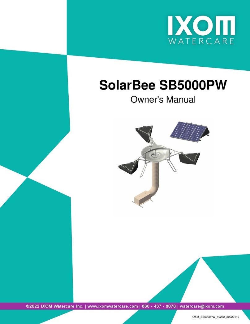 IXOM SolarBee SB5000PW User manual IXOM SolarBee SB5000PW User manual