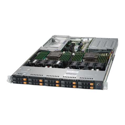 Supermicro SuperServer SYS-1029U-TN10RT User manual Supermicro SuperServer SYS-1029U-TN10RT User manual