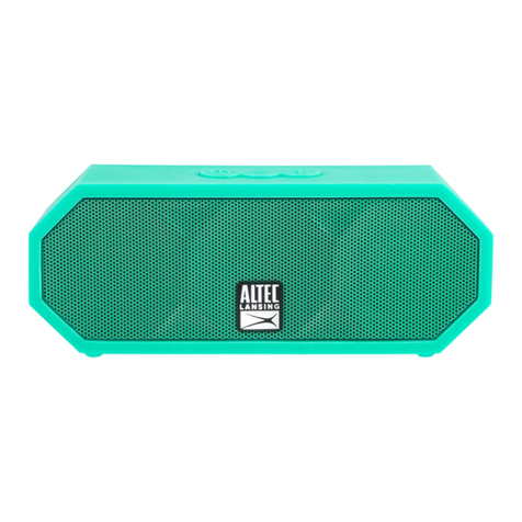 Altec Lansing Jacket H20 User manual Altec Lansing Jacket H20 User manual