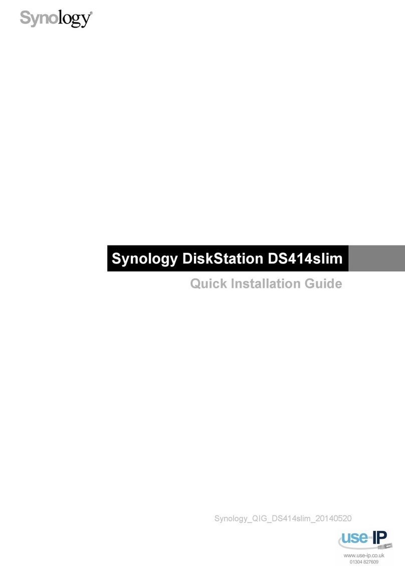 Synology DS414slim User manual