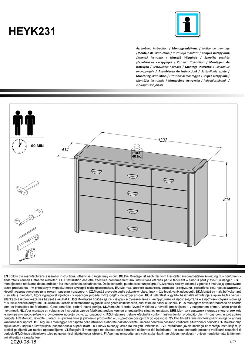 Emmezeta HEYK231 Assembling Instruction