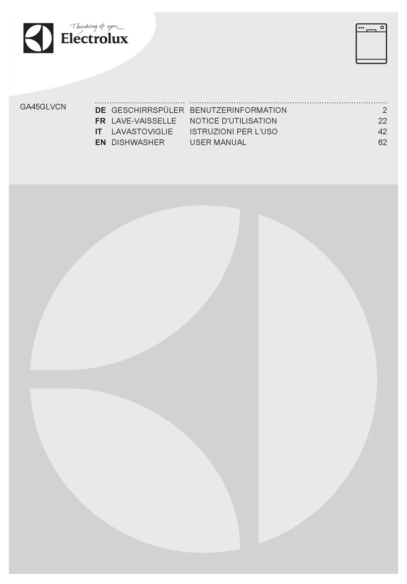 Electrolux GA45GLVCN user manual