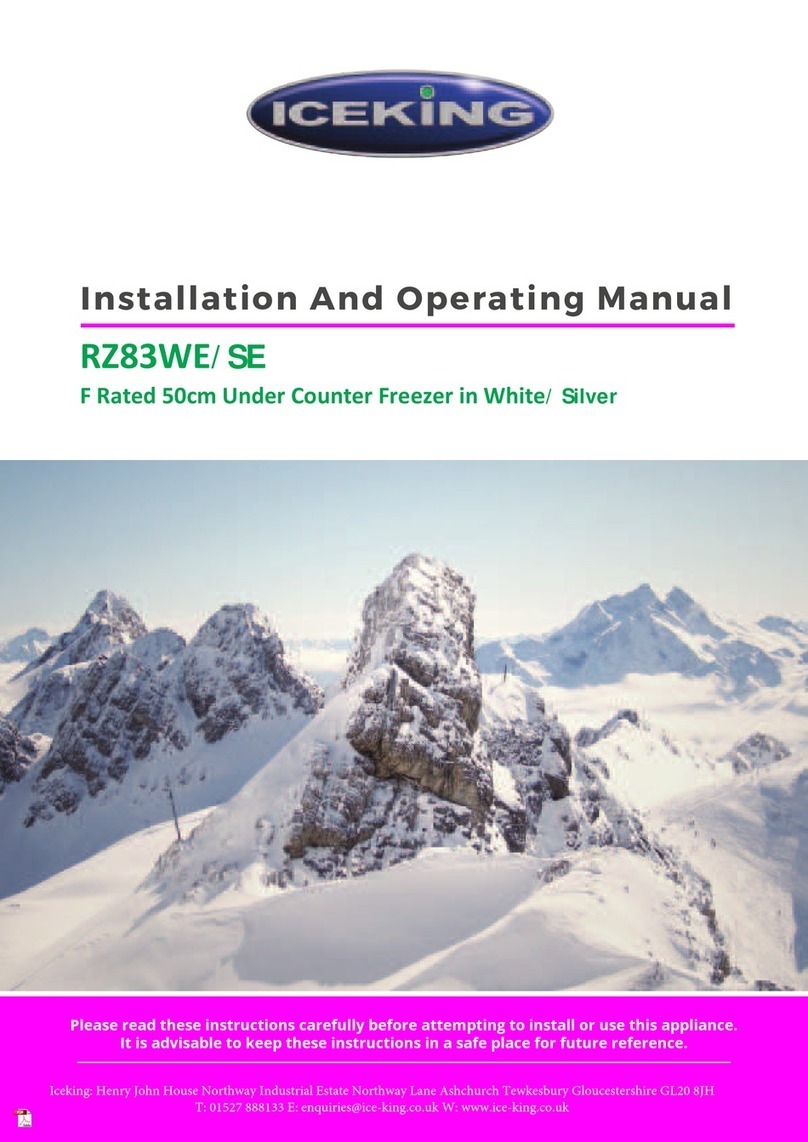 Iceking RZ83WE User manual