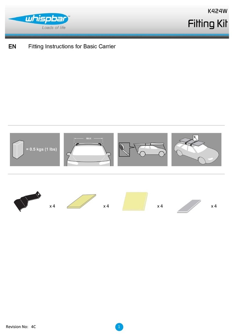 Whispbar K424W User manual