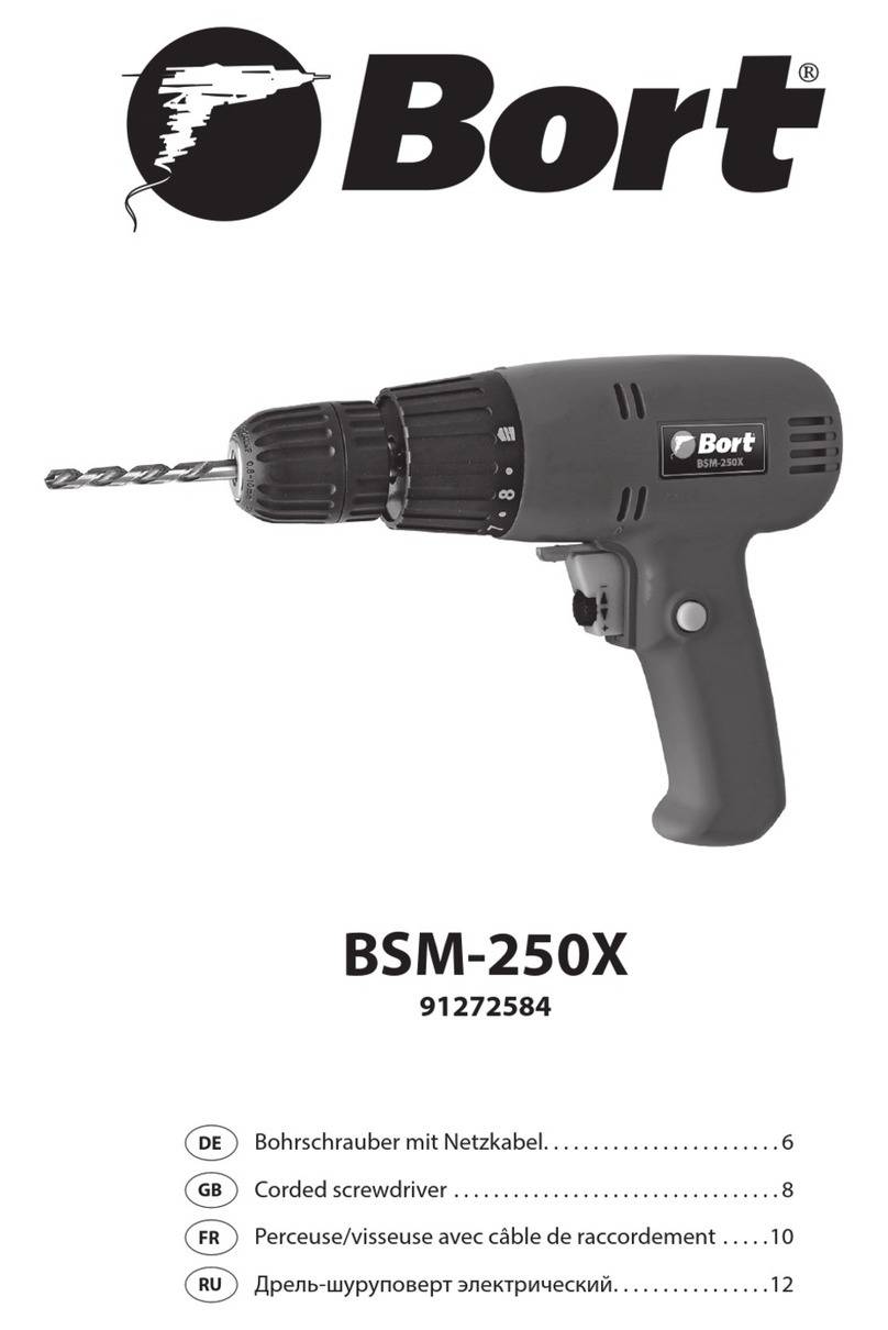 Bort 91272584 User manual Bort 91272584 User manual