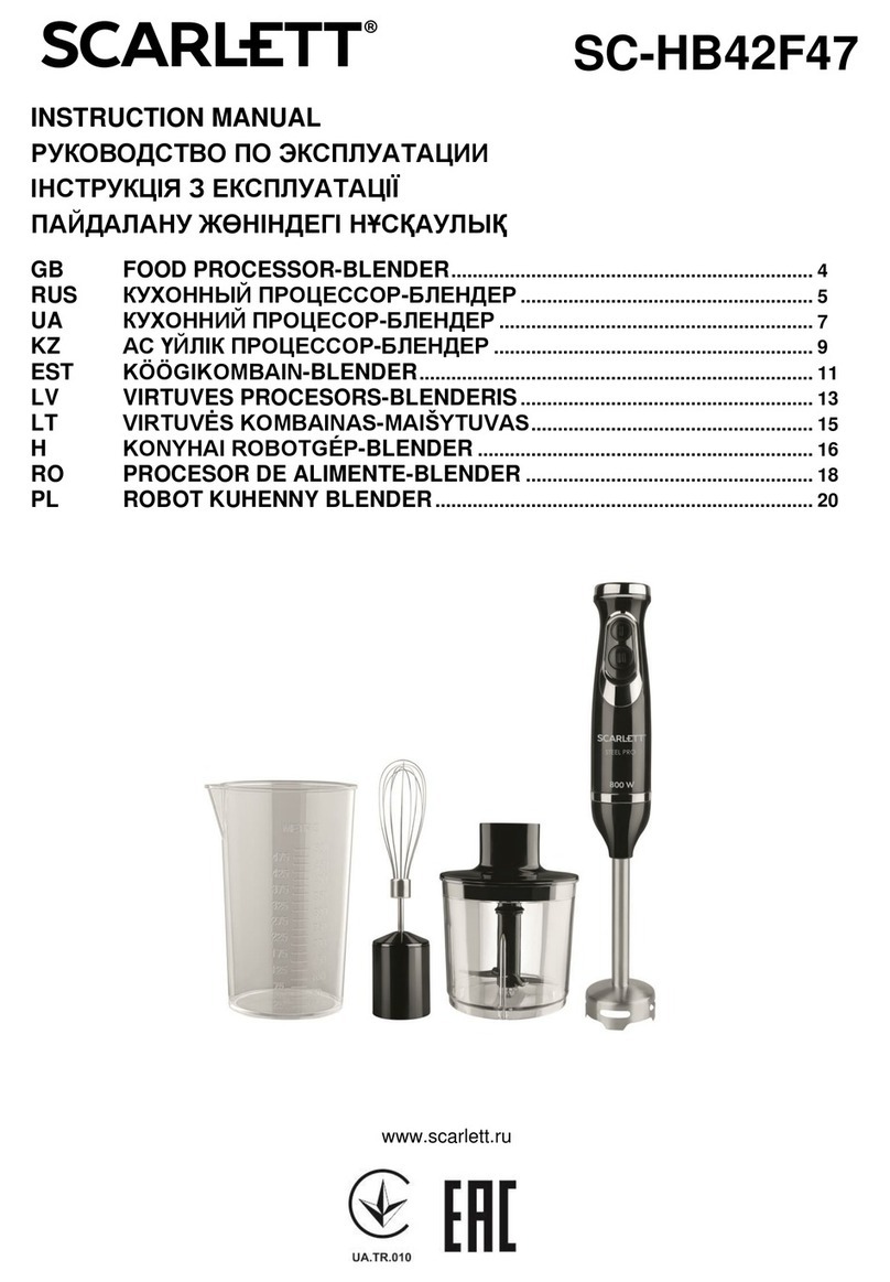 Scarlett SC-HB42F47 instruction manual