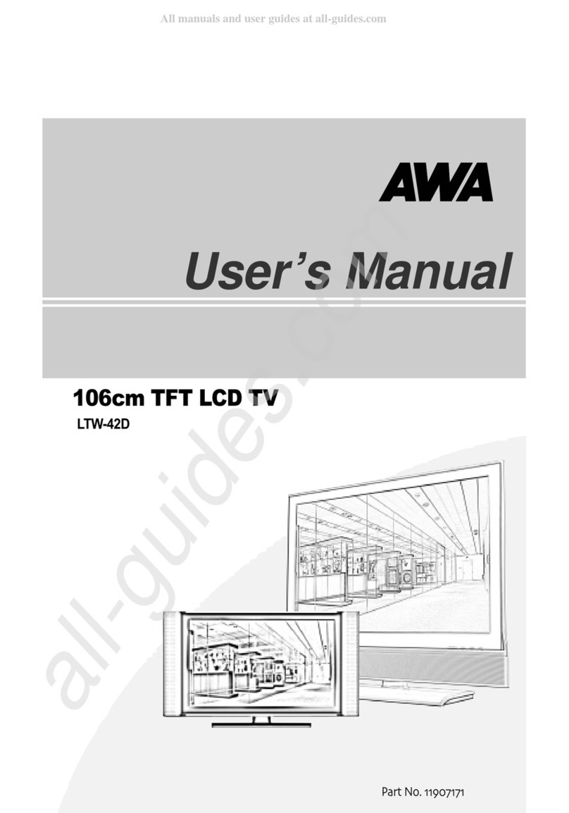 AWA LTW-42D User manual