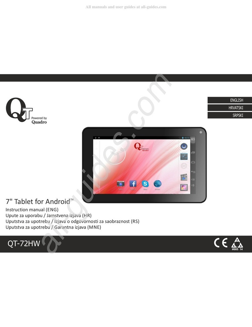 Quadro QT-72HW instruction manual