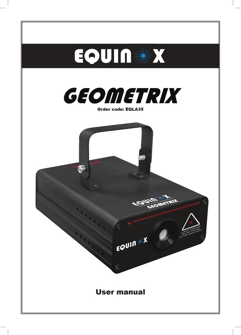 Equinox Systems GEOMETRIX EQLA35 User manual