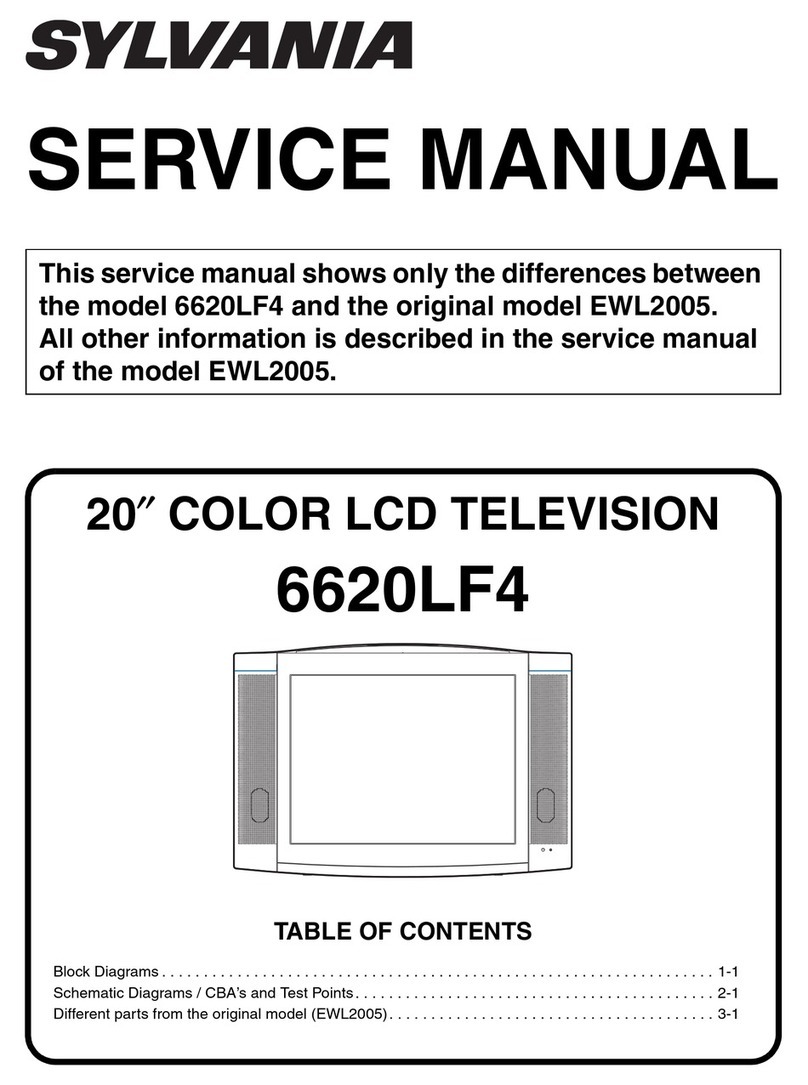 Sylvania 6620LF4 User manual