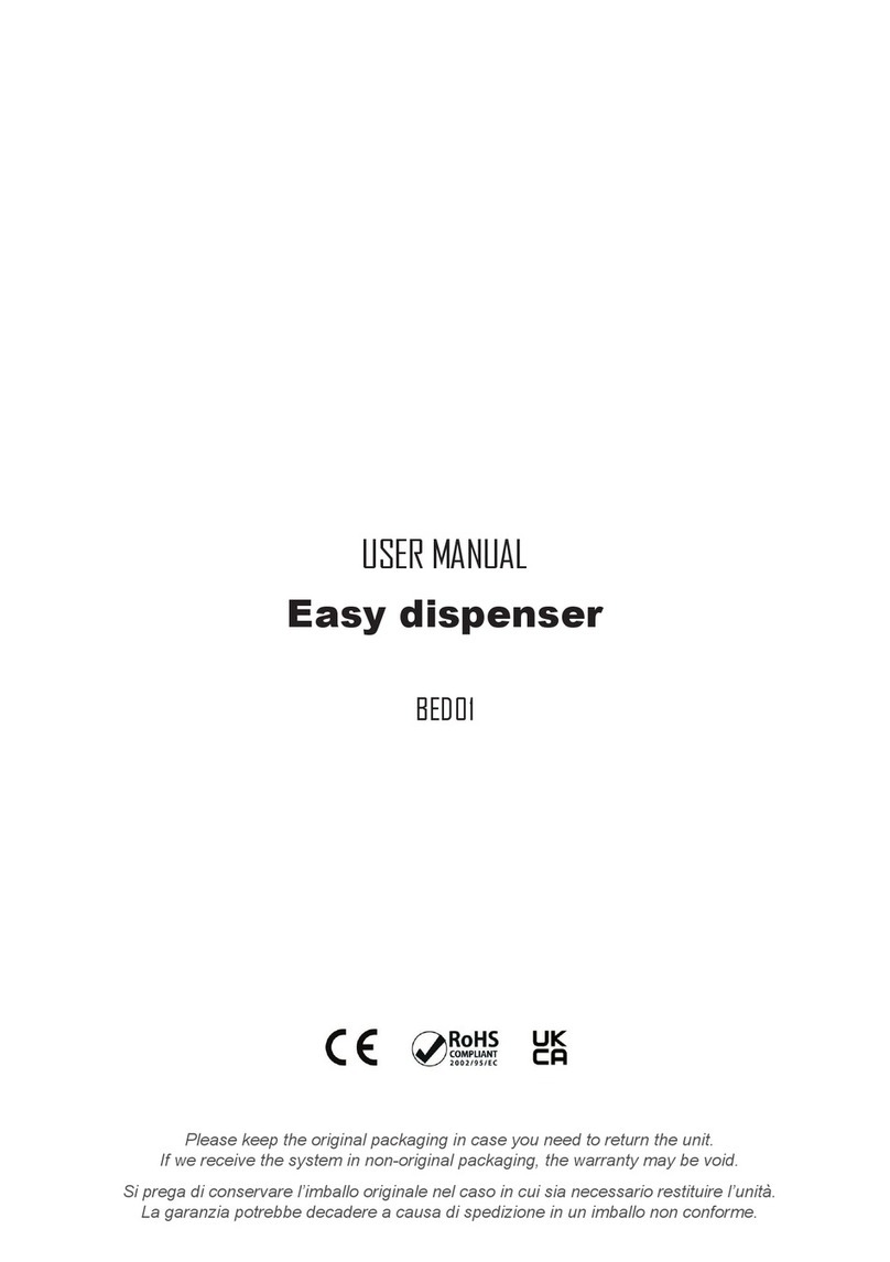 DPR BED01 user manual