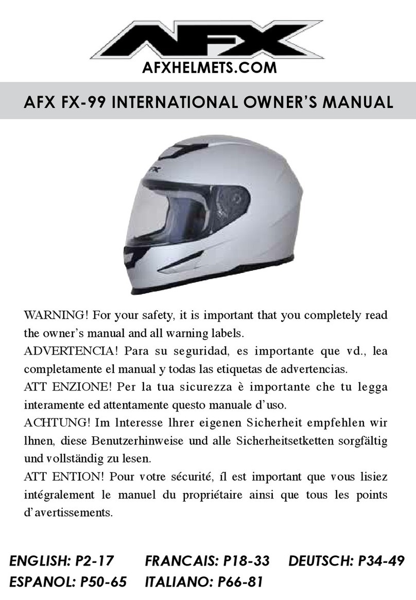 AFX FX-99 INTERNATIONAL OWNER’S MANUAL