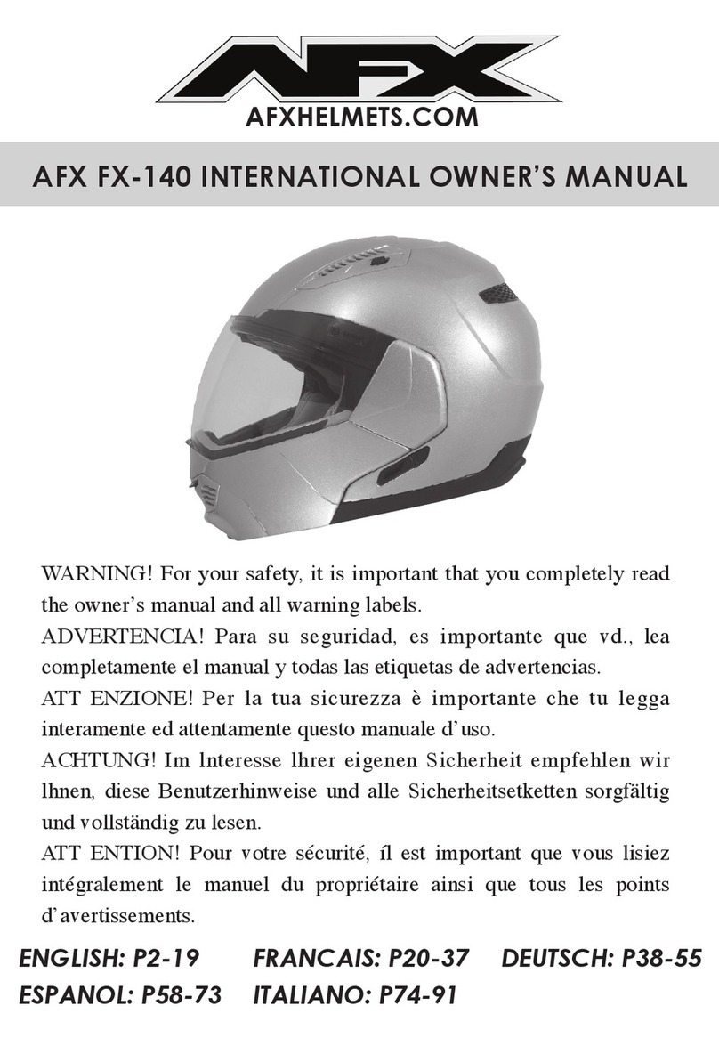 AFX FX-140 User manual