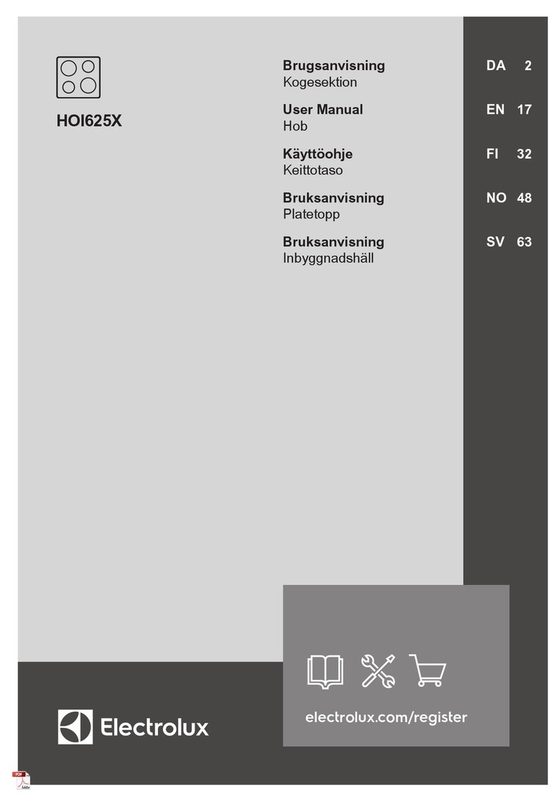 Electrolux HOI625X User manual