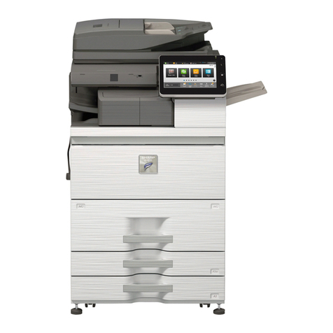 Sharp MX-M7570 User manual