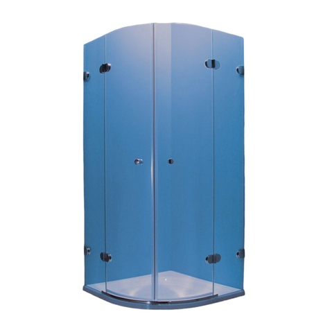 RAVAK GLASSLINE GSKK4 User manual