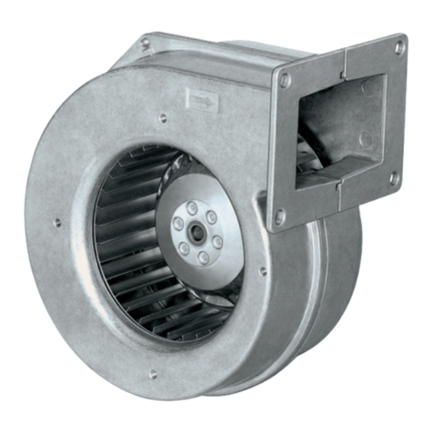 Ebmpapst G2D160-AF02-34 User manual