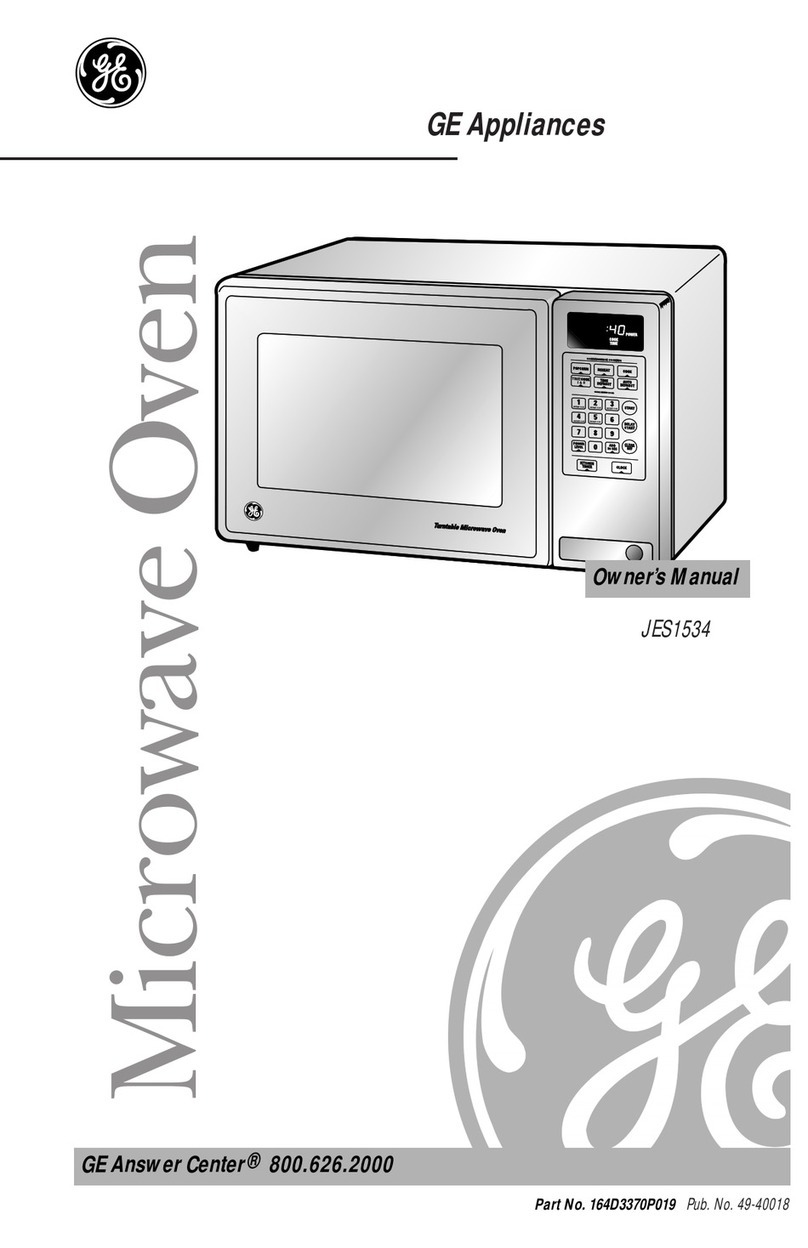 GE JES1534 User manual GE JES1534 User manual