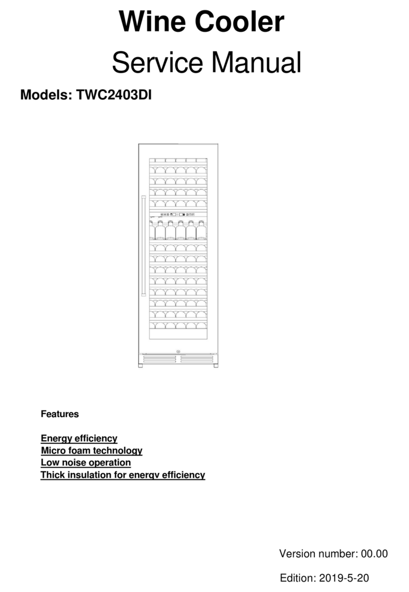 Thor Kitchen TWC2403DI Service manual