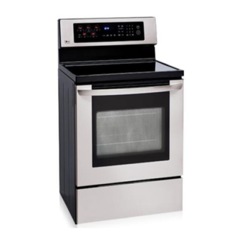 LG LRE30453ST Use and care manual