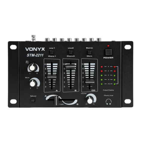 Vonyx STM-2211B instruction manual