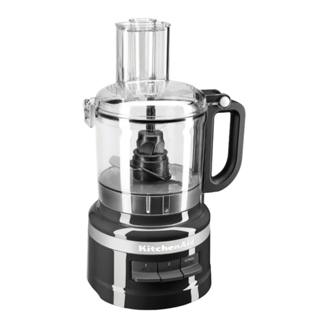 KitchenAid 5KFP0919EOB User manual