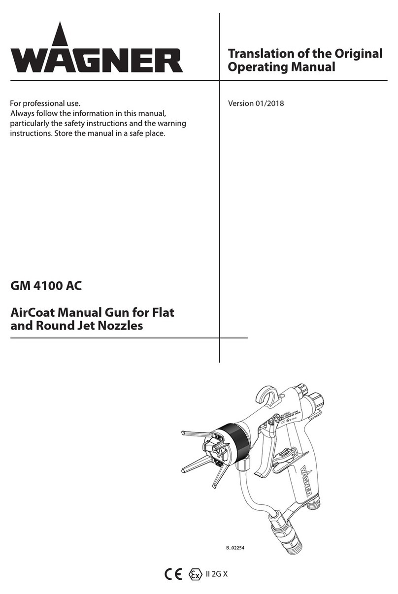 WAGNER AirCoat GM 4100 AC User manual