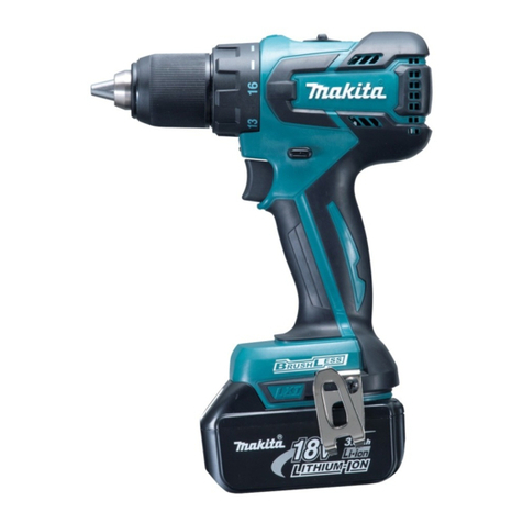 Makita DDF459RFE User manual