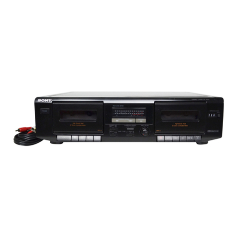 Sony TC-WE471 Service manual