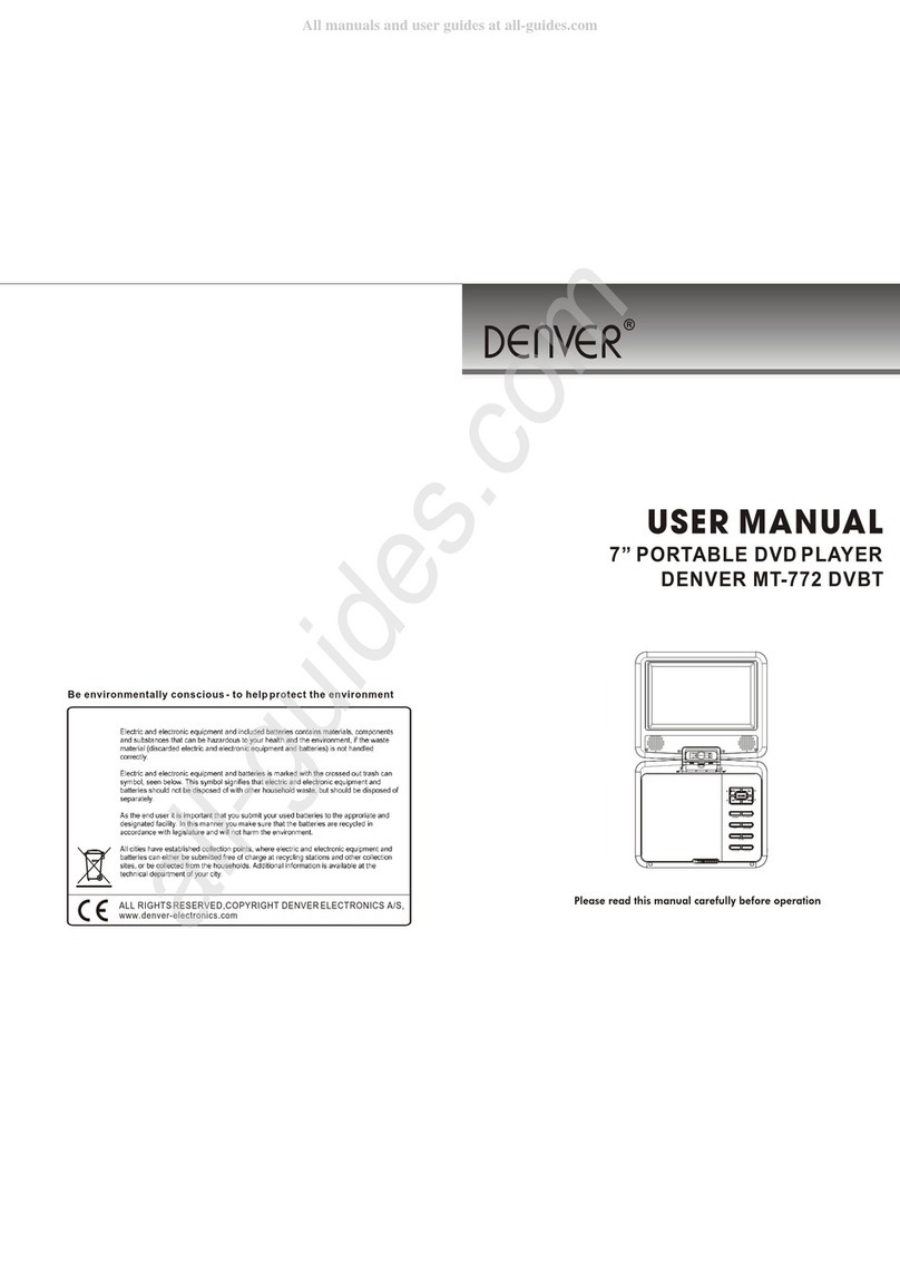 Denver MT-772 DVBT user manual