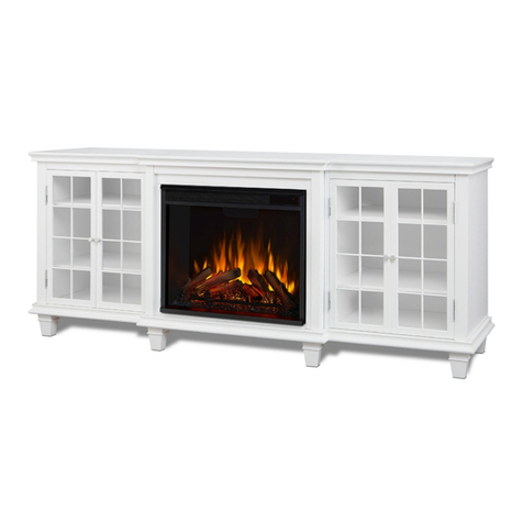 RealFlame Marlowe Entertainment 2770 User manual