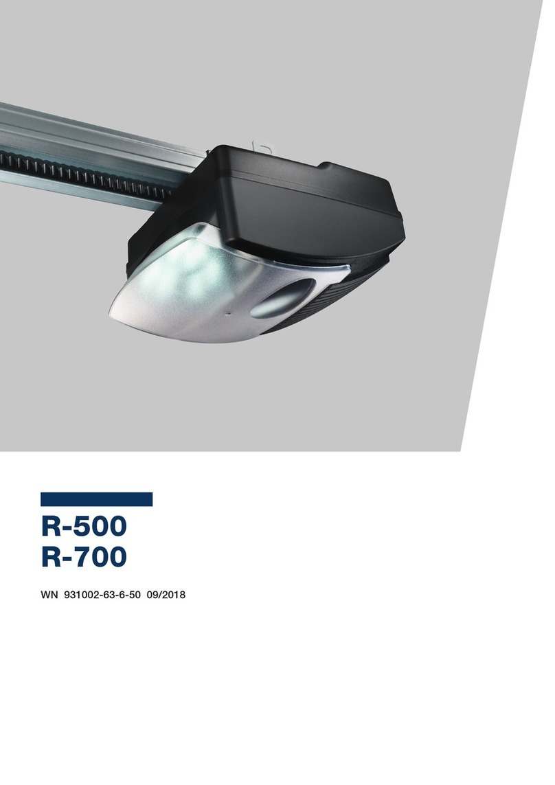Tormatic R-700 User manual