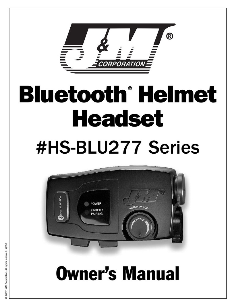 J&M Corporation HS-BLU277 Series User manual