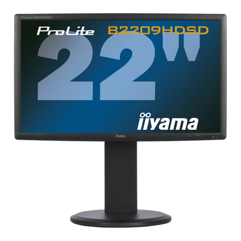 Iiyama ProLite B2209HDSD-1 User manual