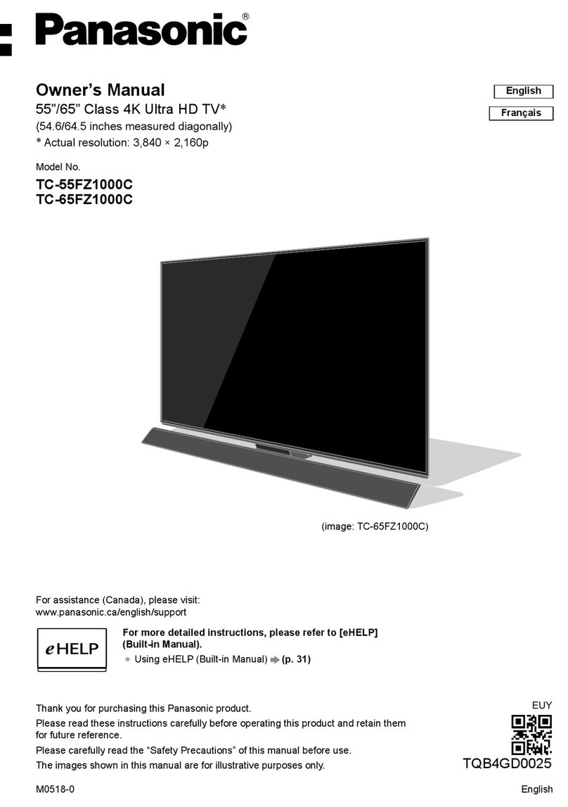 Panasonic TC-55FZ1000C User manual