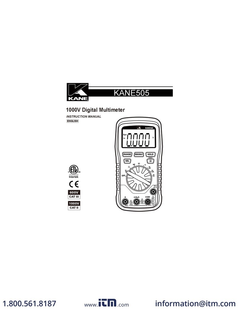 Kane 505 instruction manual